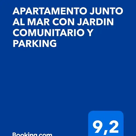 Junto Al Mar Con Jardin Comunitario Y Parking