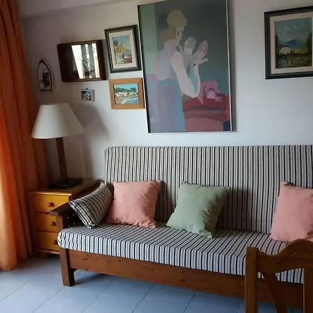 公寓 Junto Al Mar Con Jardin Comunitario Y Parking