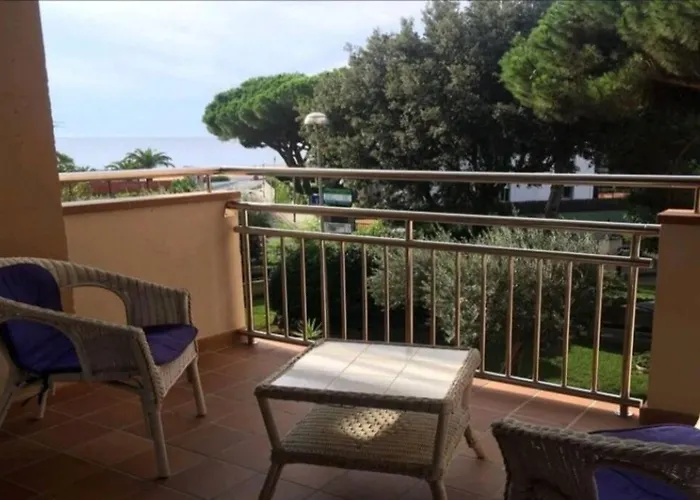 公寓 Junto Al Mar Con Jardin Comunitario Y Parking 普拉加德阿罗